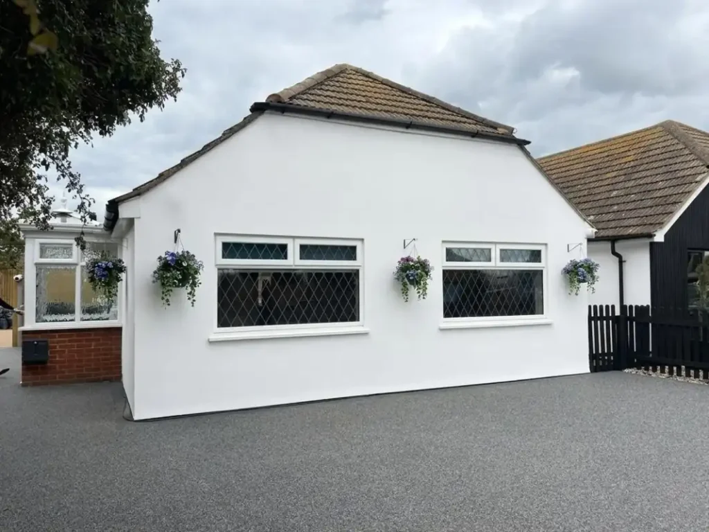 Our accessible home in Whitstable: An adapted home on the Kent coast: ceiling track hoist in the accessible bedroom, profiling bed, and wet room already in place.