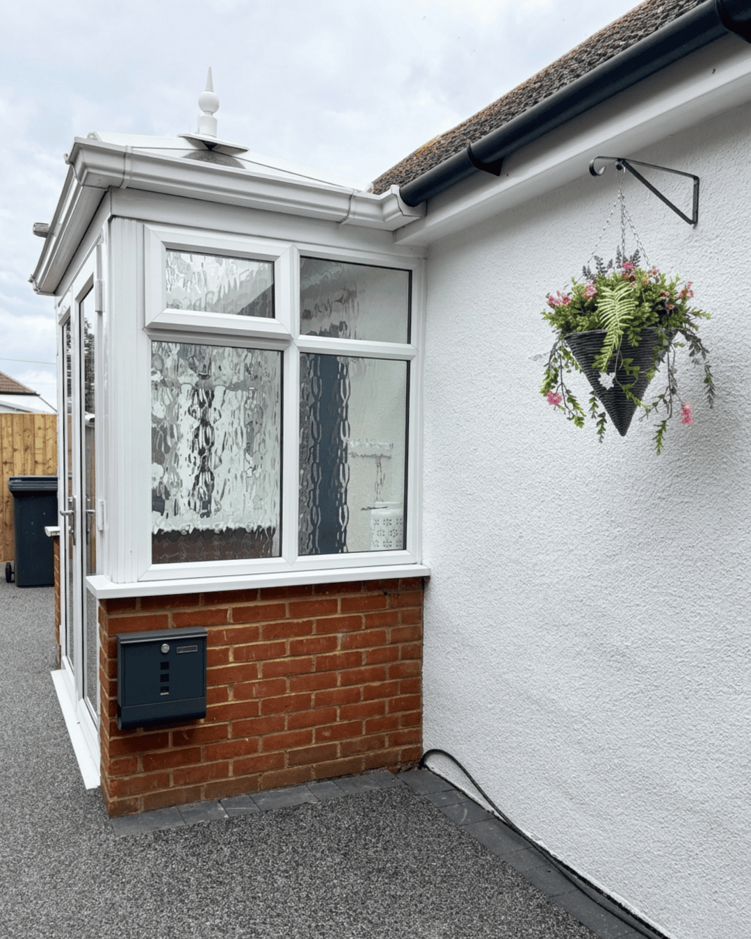 Step-free entrance to the Restwell bungalow